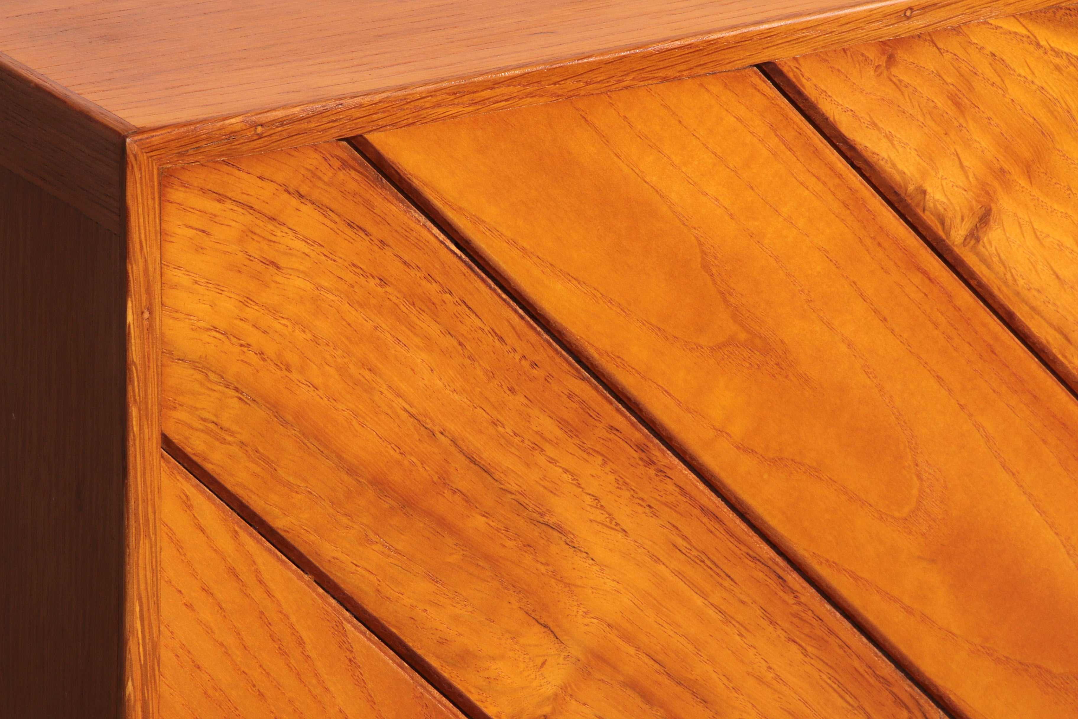  Beechwood Room Divider with Elegant Slatted Design