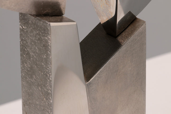 Børge Jørgensen Sculpture made of polished steel 1984 1/1