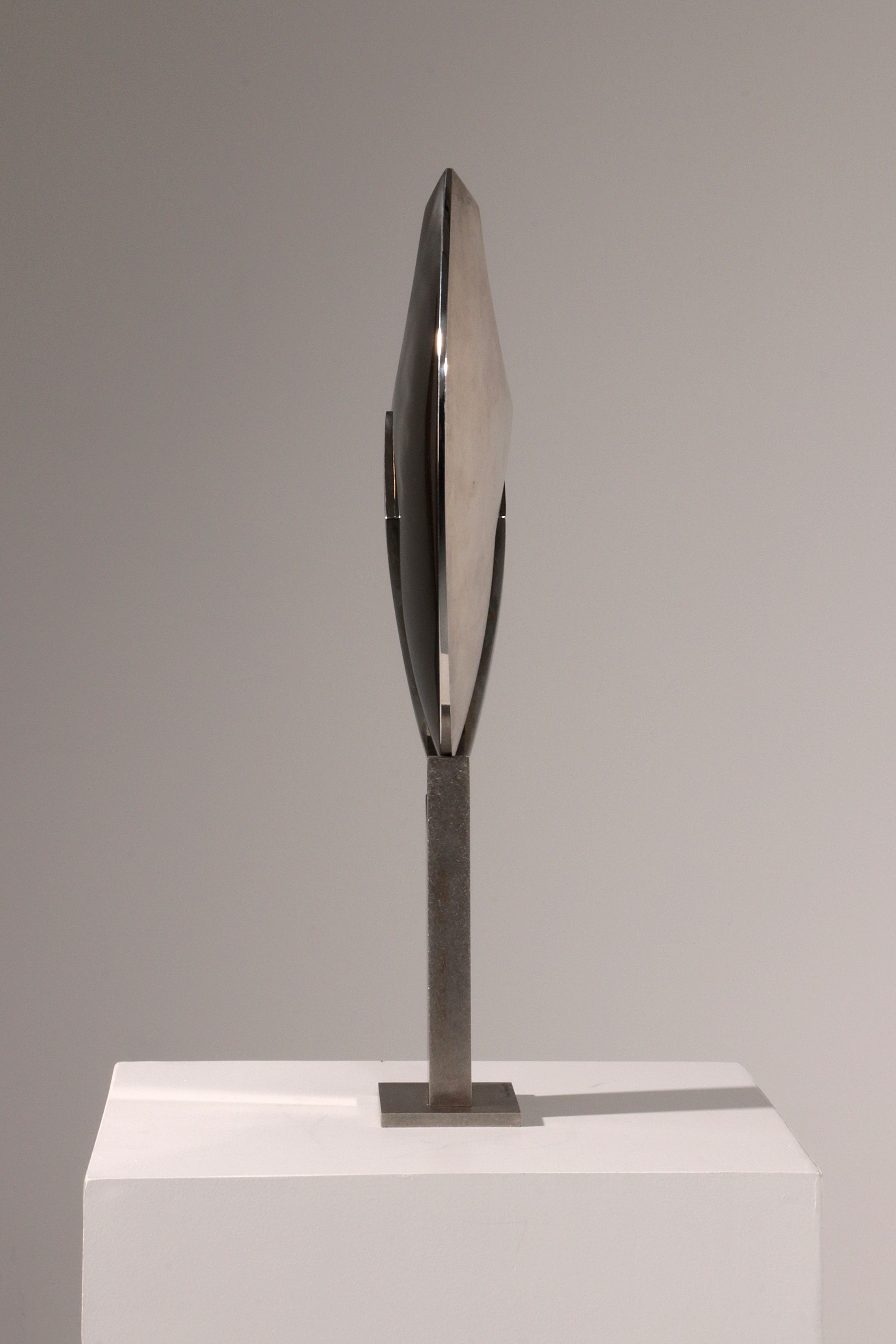 Børge Jørgensen Sculpture made of polished steel 1984 1/1