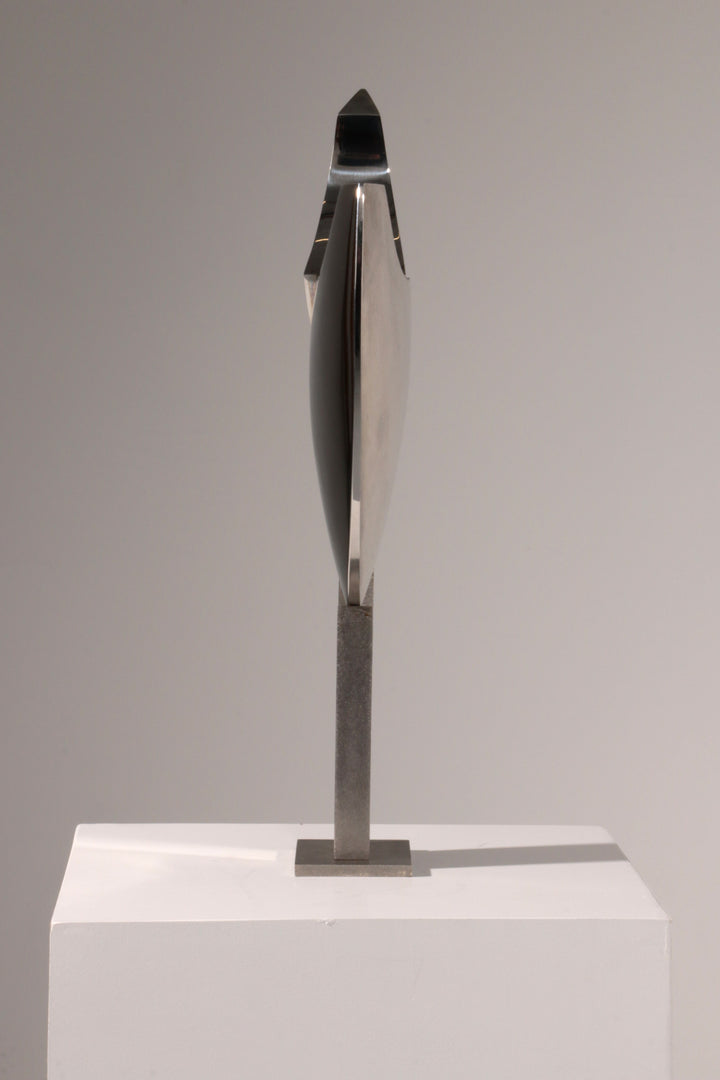 Børge Jørgensen Sculpture made of polished steel 1984 1/1