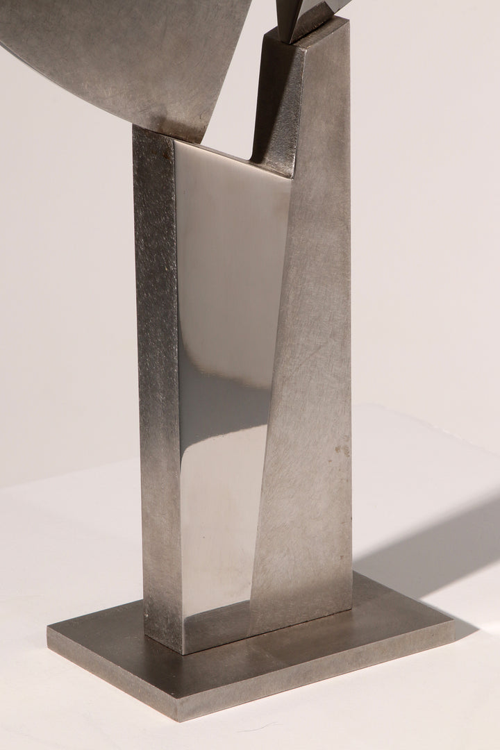 Børge Jørgensen Sculpture made of polished steel 1984 1/1