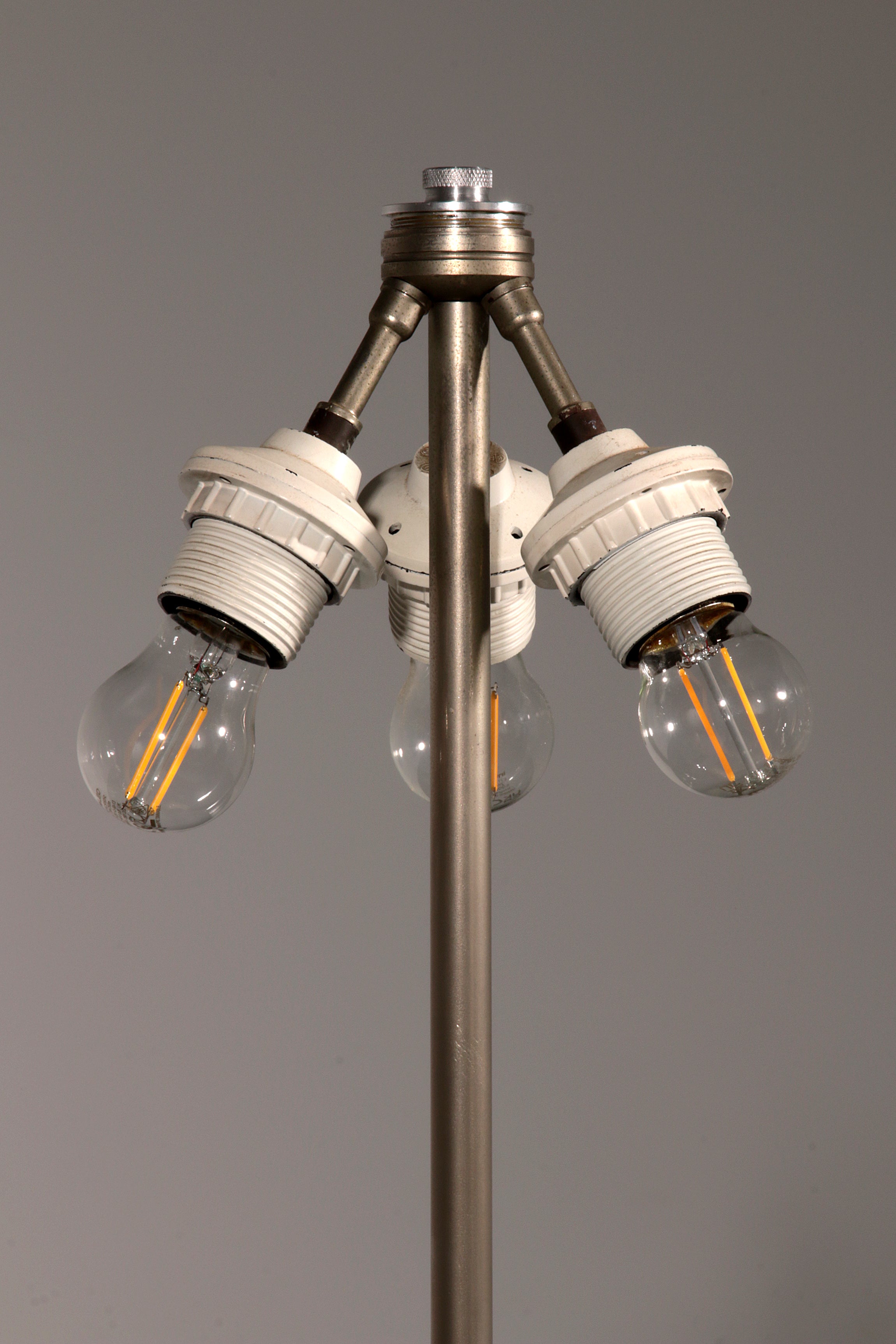 Travertine Floor Lamp by Philippe Barbier for Maison Barbier Monumental Piece 70s