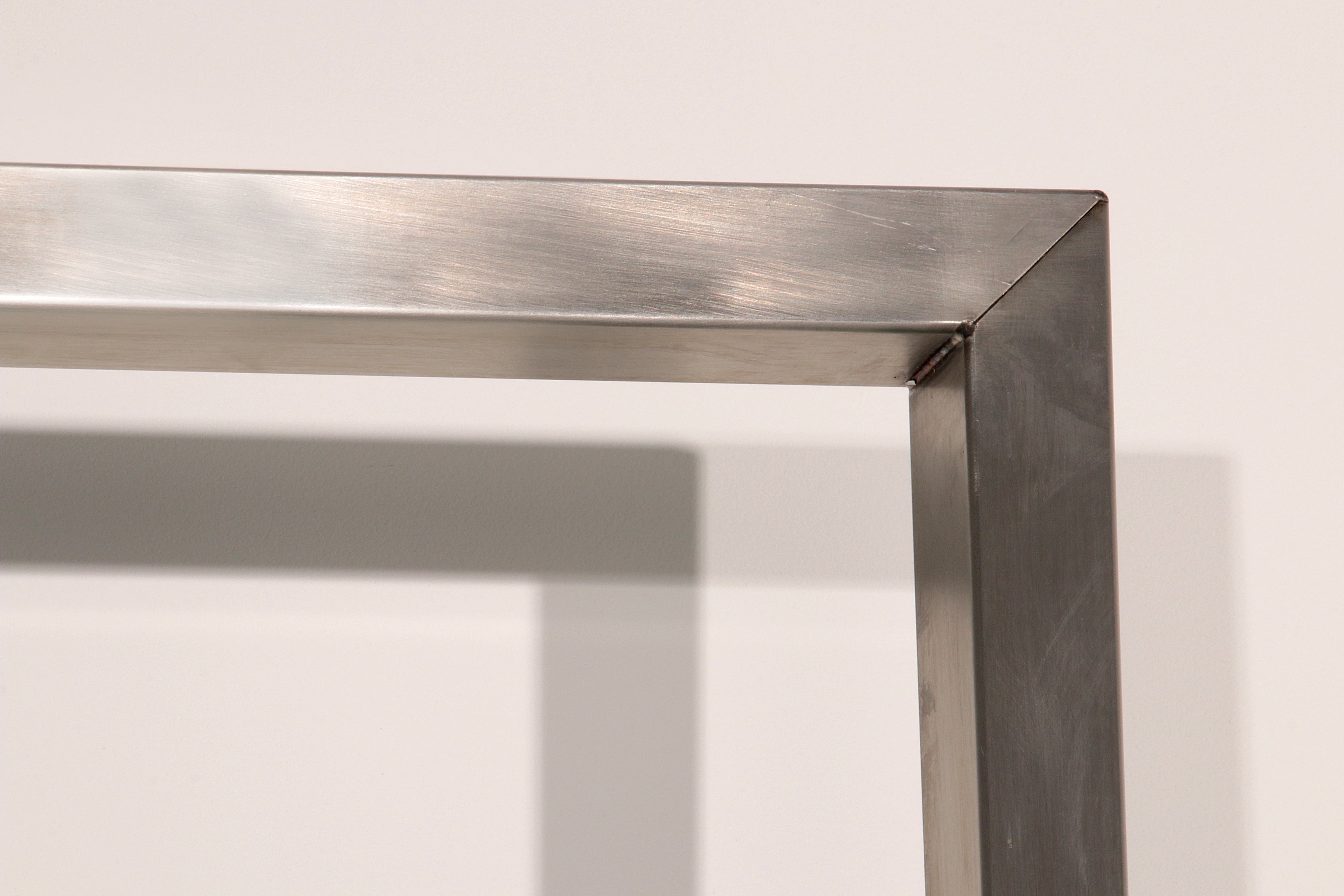 Peter Ghyczy 1970 Corner Cabinet – Iconic Stainless Steel and brass Model R16