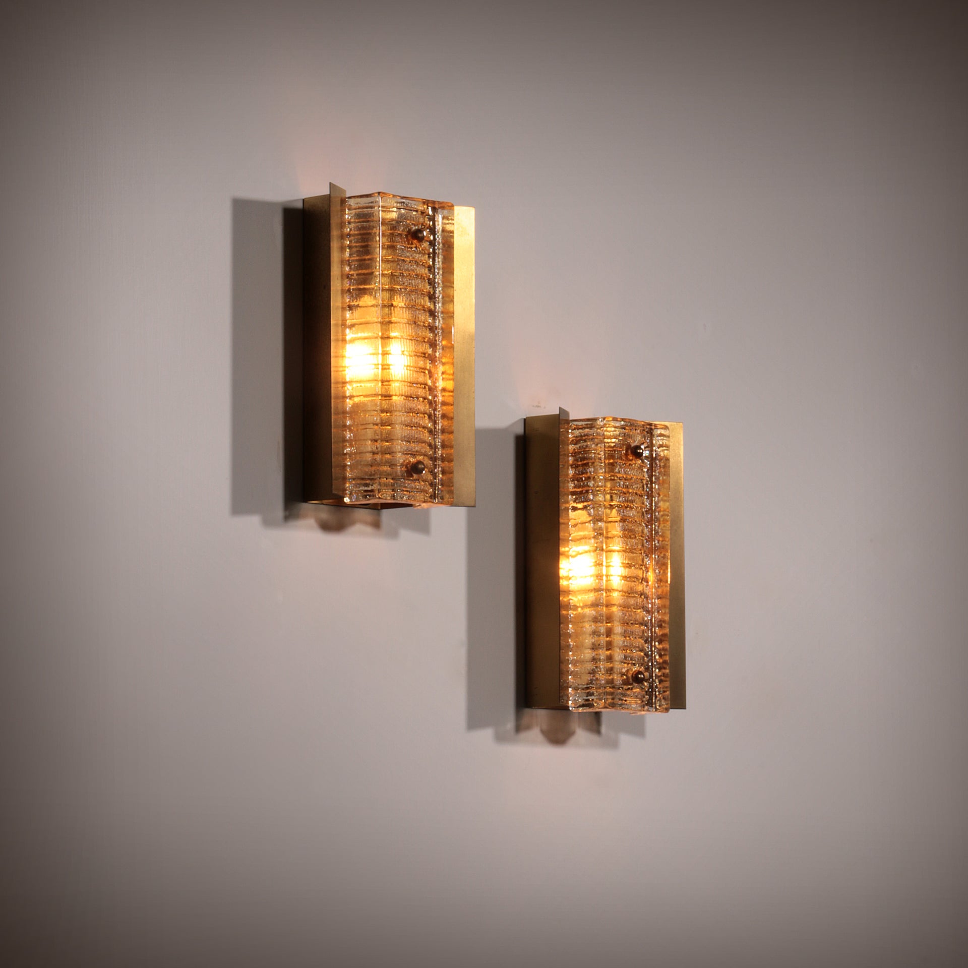 Design set Vitrika Aladdin Wall Lamps, Denmark 1960s