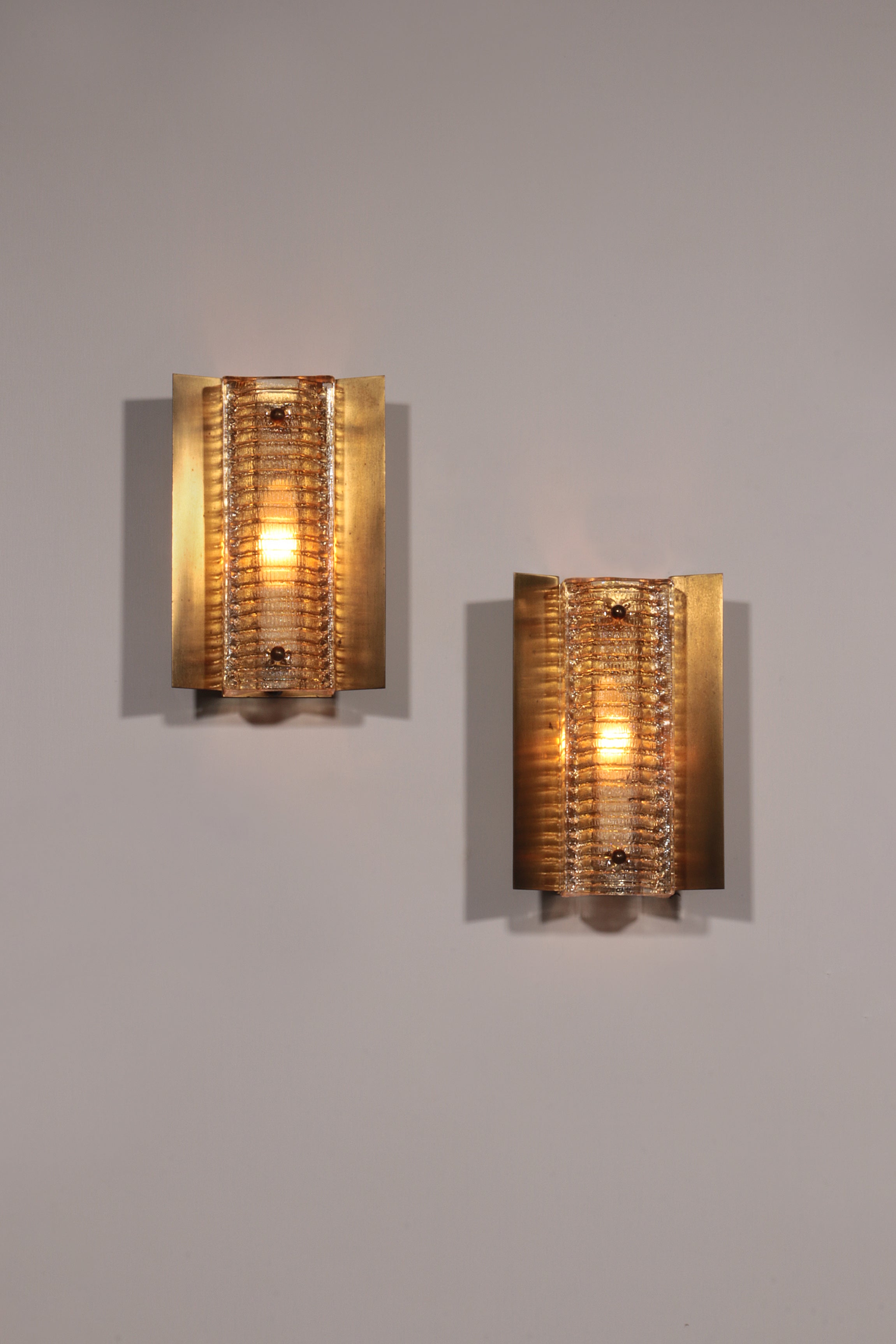 Design set Vitrika Aladdin Wall Lamps, Denmark 1960s