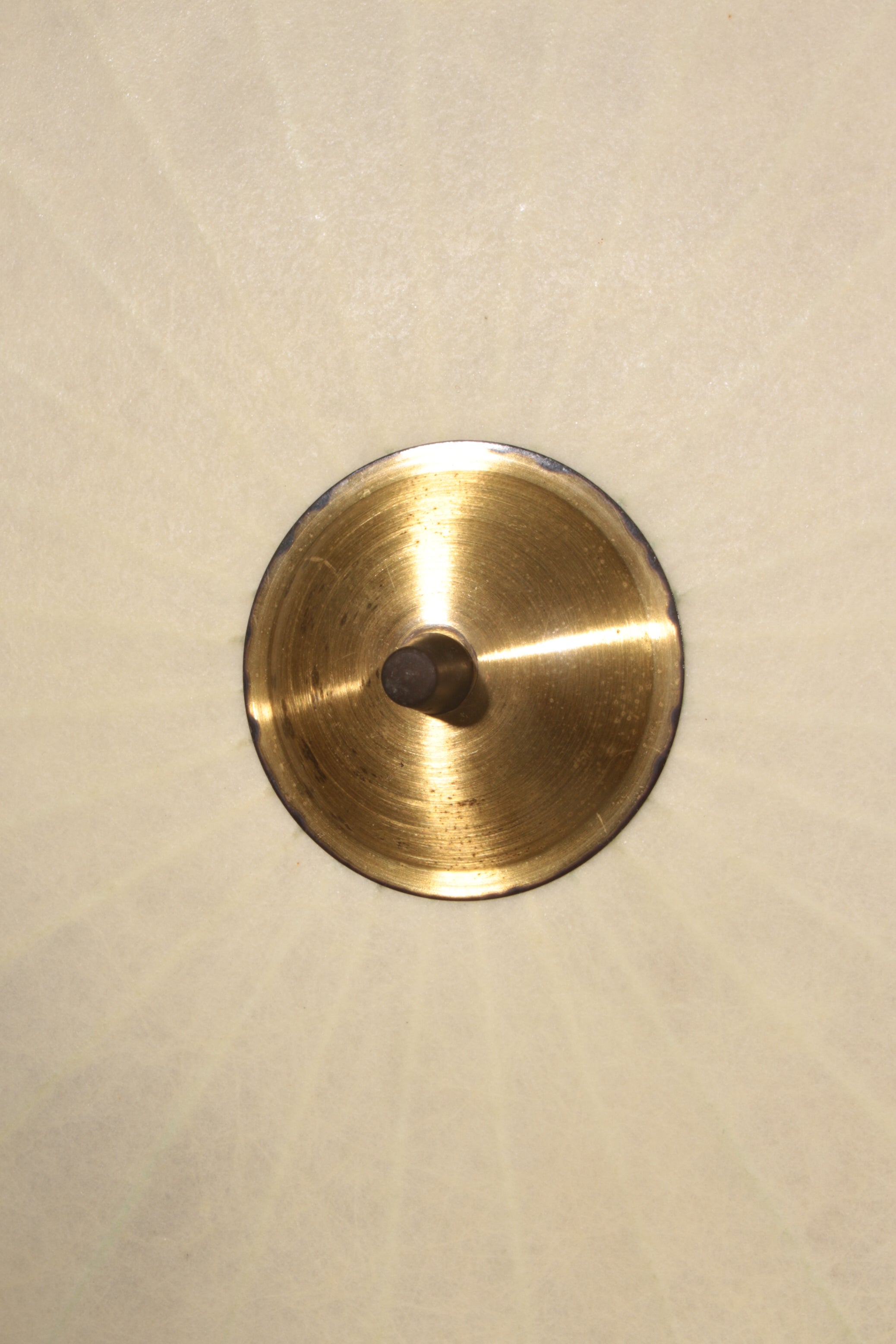 Sculptural Cocoon Light – Mid-Century Goldkant Wall & Ceiling Lamp by Friedel Wauer