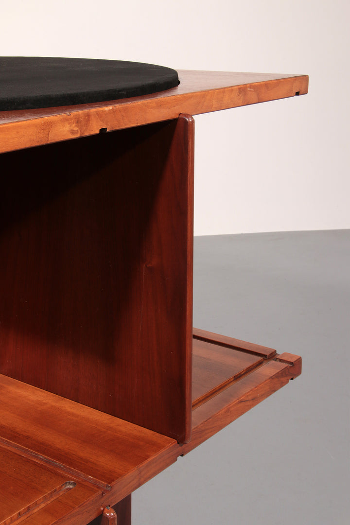 Gianfranco Frattini revolving modular bookcase model 823,1963 Italy