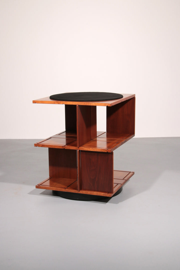 Gianfranco Frattini revolving modular bookcase model 823,1963 Italy