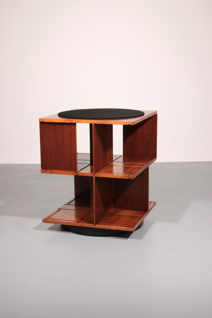 Gianfranco Frattini revolving modular bookcase model 823,1963 Italy