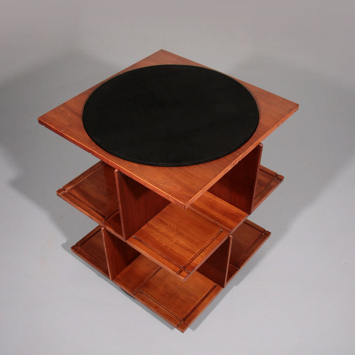 Gianfranco Frattini revolving modular bookcase model 823,1963 Italy