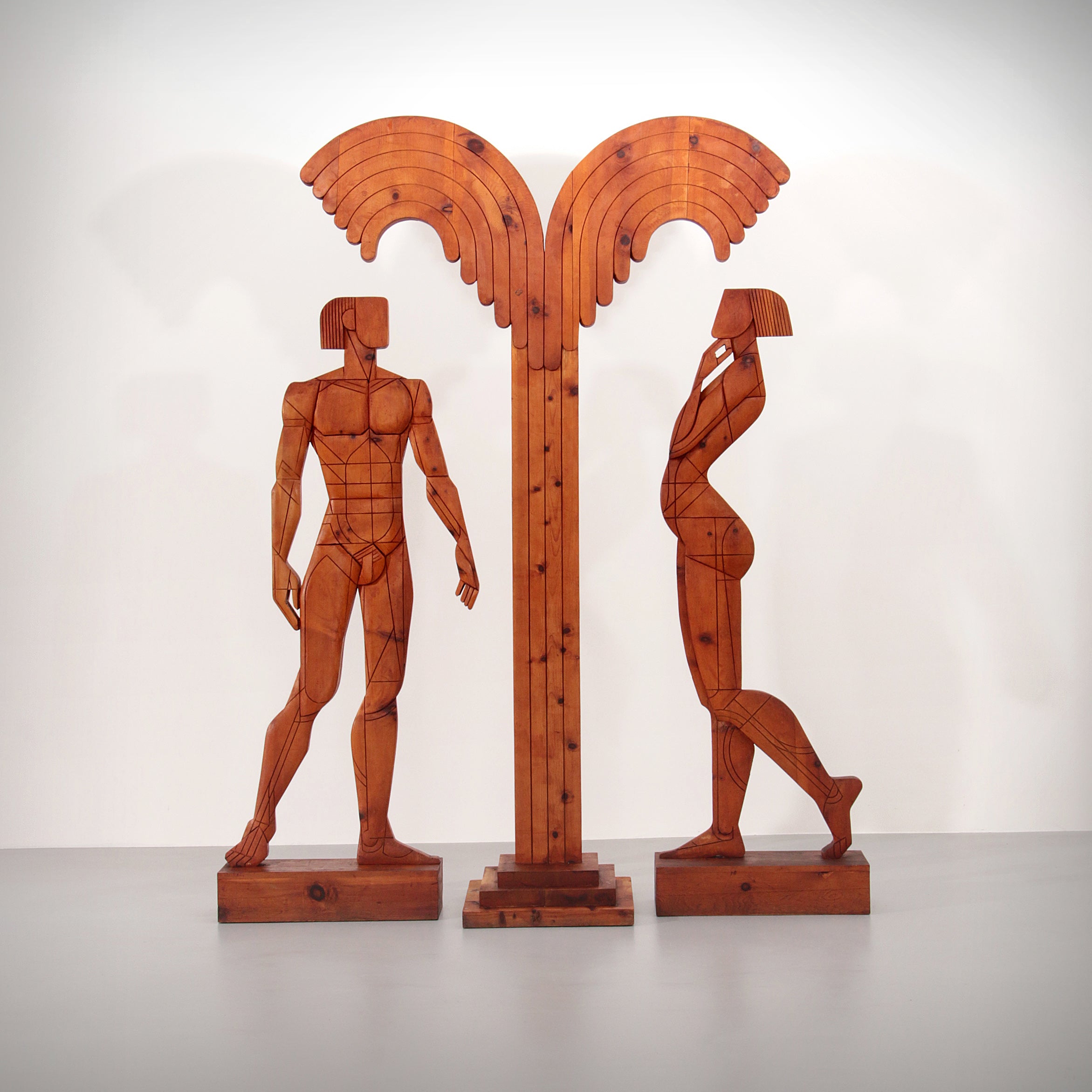 Giorgio Rastelli’s “Adam and Eve Under the Palm Tree” from the Safari Series