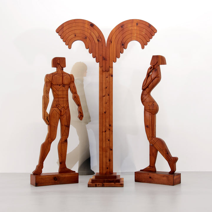 Giorgio Rastelli’s “Adam and Eve Under the Palm Tree” from the Safari Series