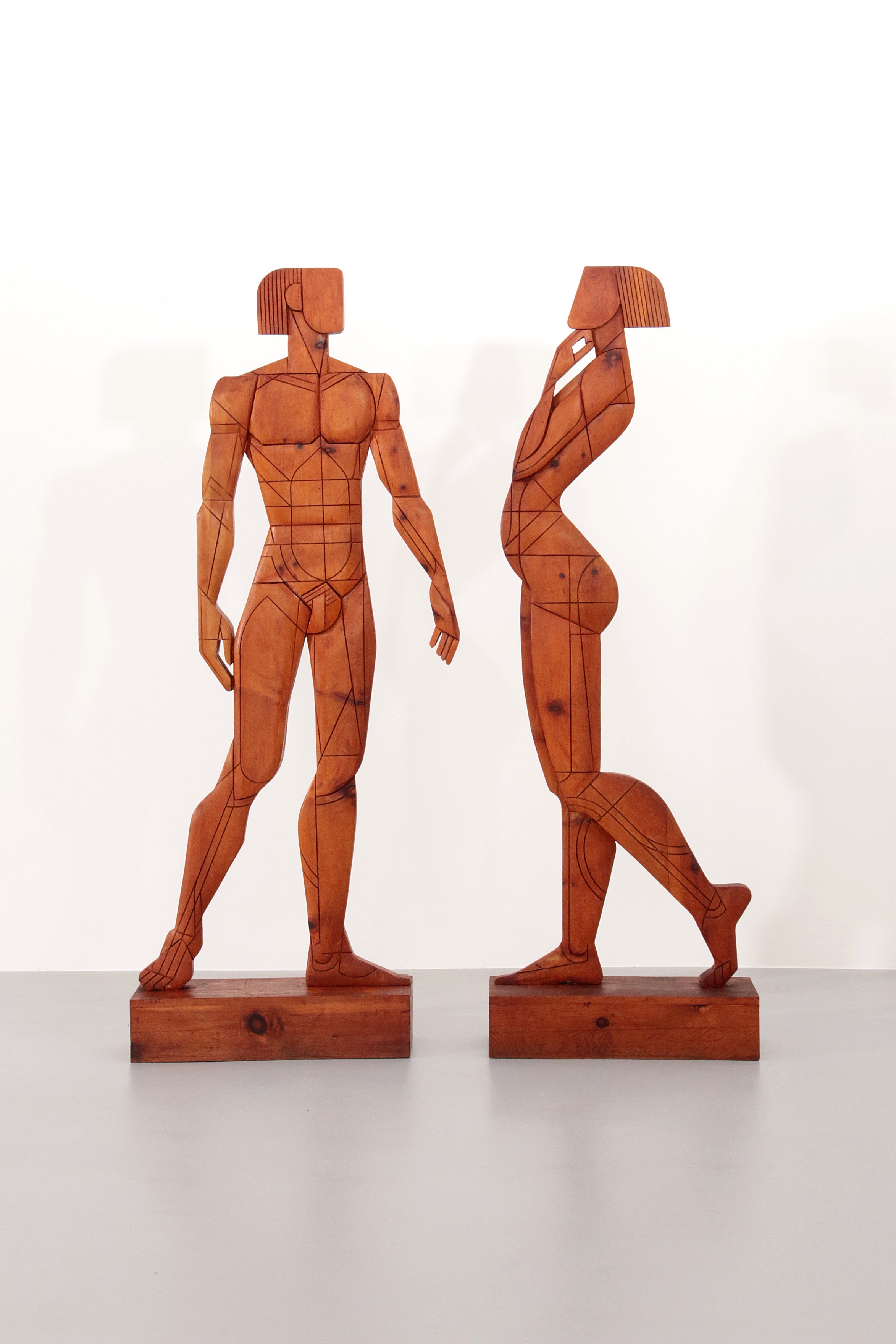 Giorgio Rastelli’s “Adam and Eve Under the Palm Tree” from the Safari Series