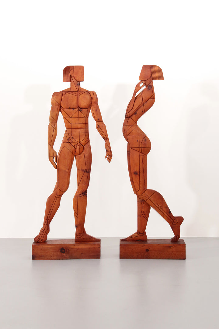 Giorgio Rastelli’s “Adam and Eve Under the Palm Tree” from the Safari Series