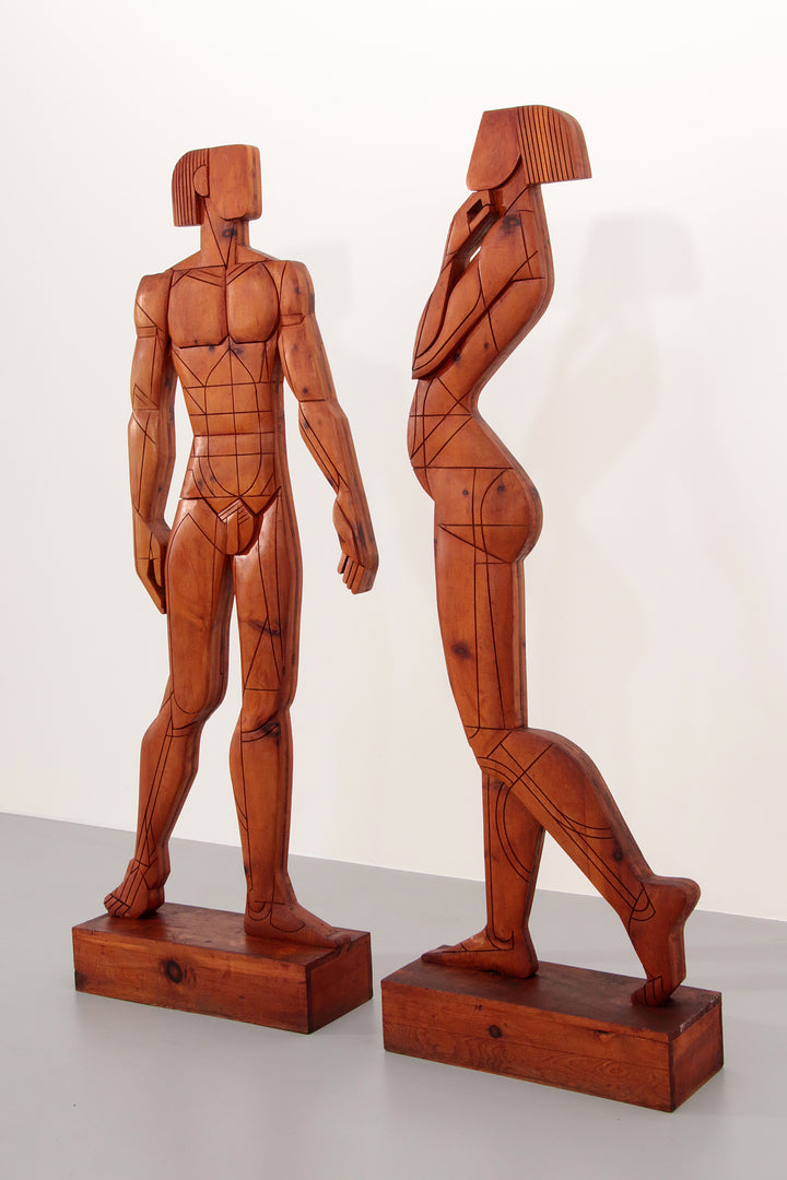 Giorgio Rastelli’s “Adam and Eve Under the Palm Tree” from the Safari Series