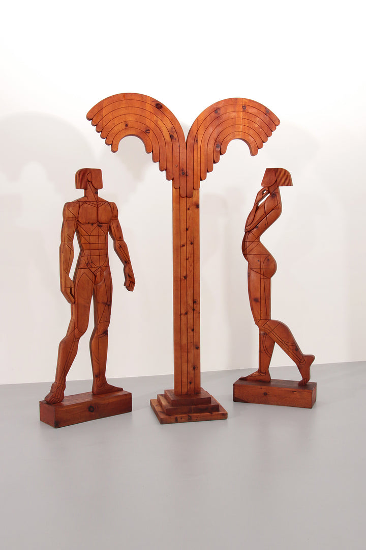Giorgio Rastelli’s “Adam and Eve Under the Palm Tree” from the Safari Series