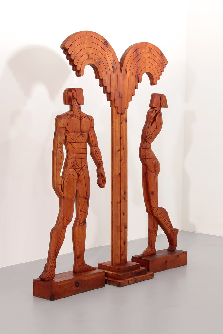 Giorgio Rastelli’s “Adam and Eve Under the Palm Tree” from the Safari Series