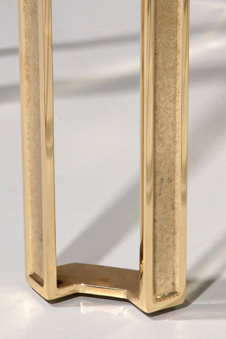 Peter Ghyczy High-Gloss Brass T24 Side Tables, 1970s ( 40x40x45 )