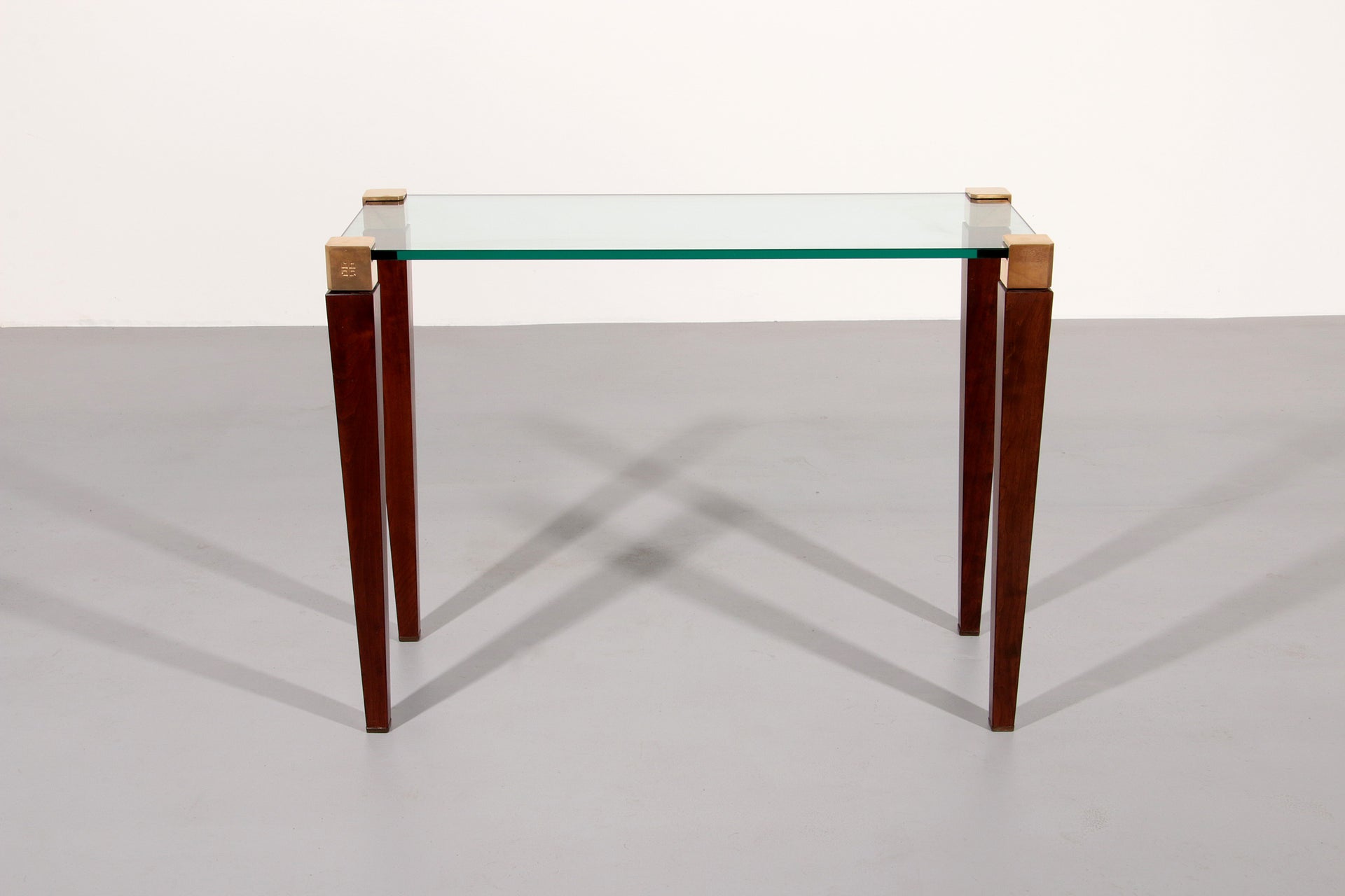 Peter Ghyzcy SideTable with Wooden Legs Model T56/2