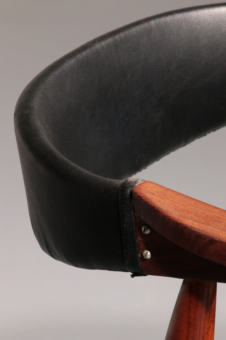 Mid-Century Danish Teak Chair by Th. Harlev for Farstrup Møbler, 1960s