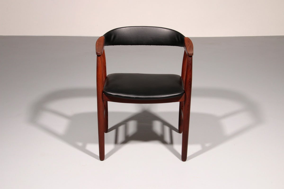 Mid-Century Danish Teak Chair by Th. Harlev for Farstrup Møbler, 1960s