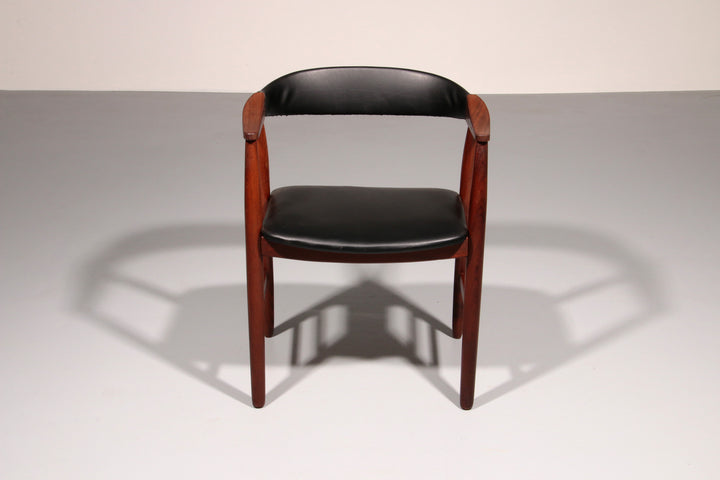 Mid-Century Danish Teak Chair by Th. Harlev for Farstrup Møbler, 1960s
