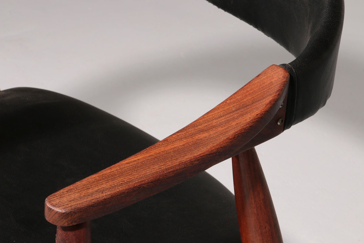 Mid-Century Danish Teak Chair by Th. Harlev for Farstrup Møbler, 1960s