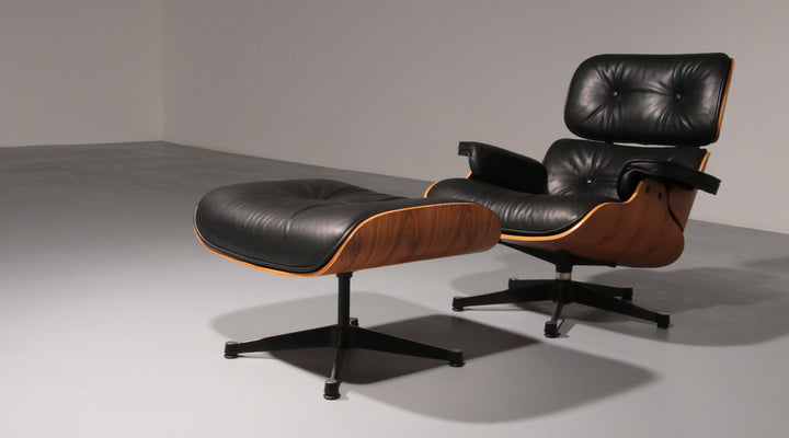 et of Lounge Chair and Ottoman by Charles Eames for Herman Miller, 1960s
