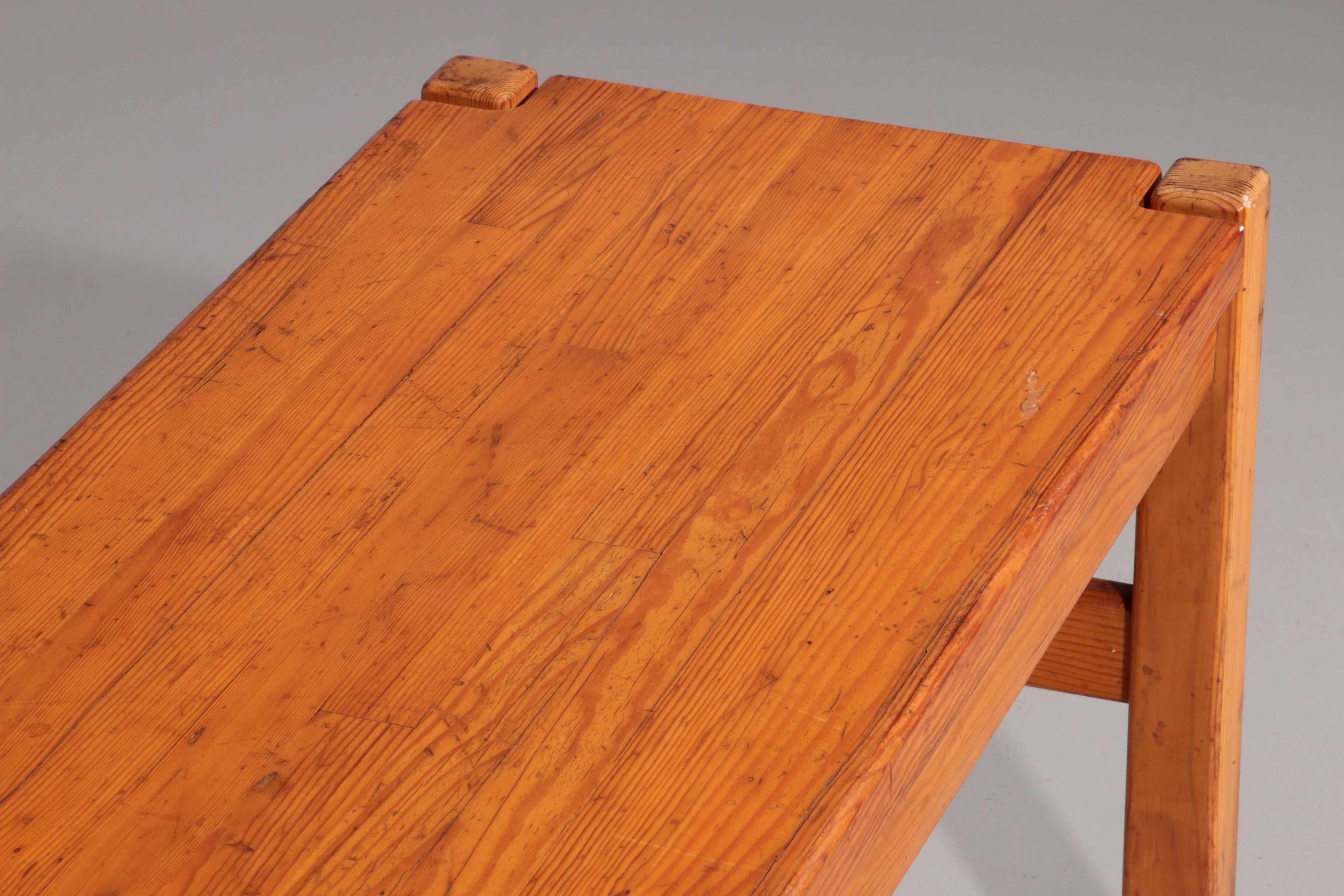 Ilmari Tapiovaara Pine Bench made in Scandinavian,1960