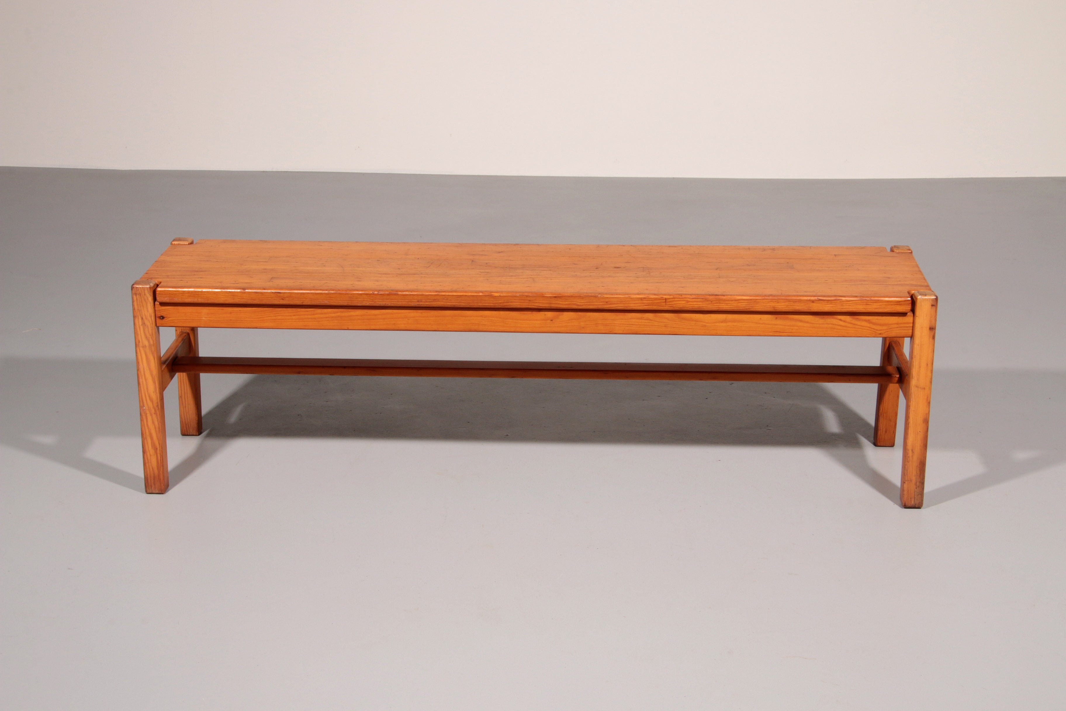 Ilmari Tapiovaara Pine Bench made in Scandinavian,1960