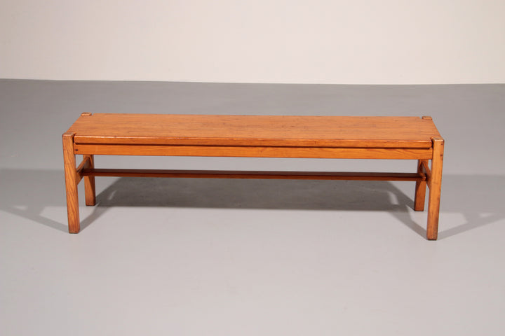Ilmari Tapiovaara Pine Bench made in Scandinavian,1960