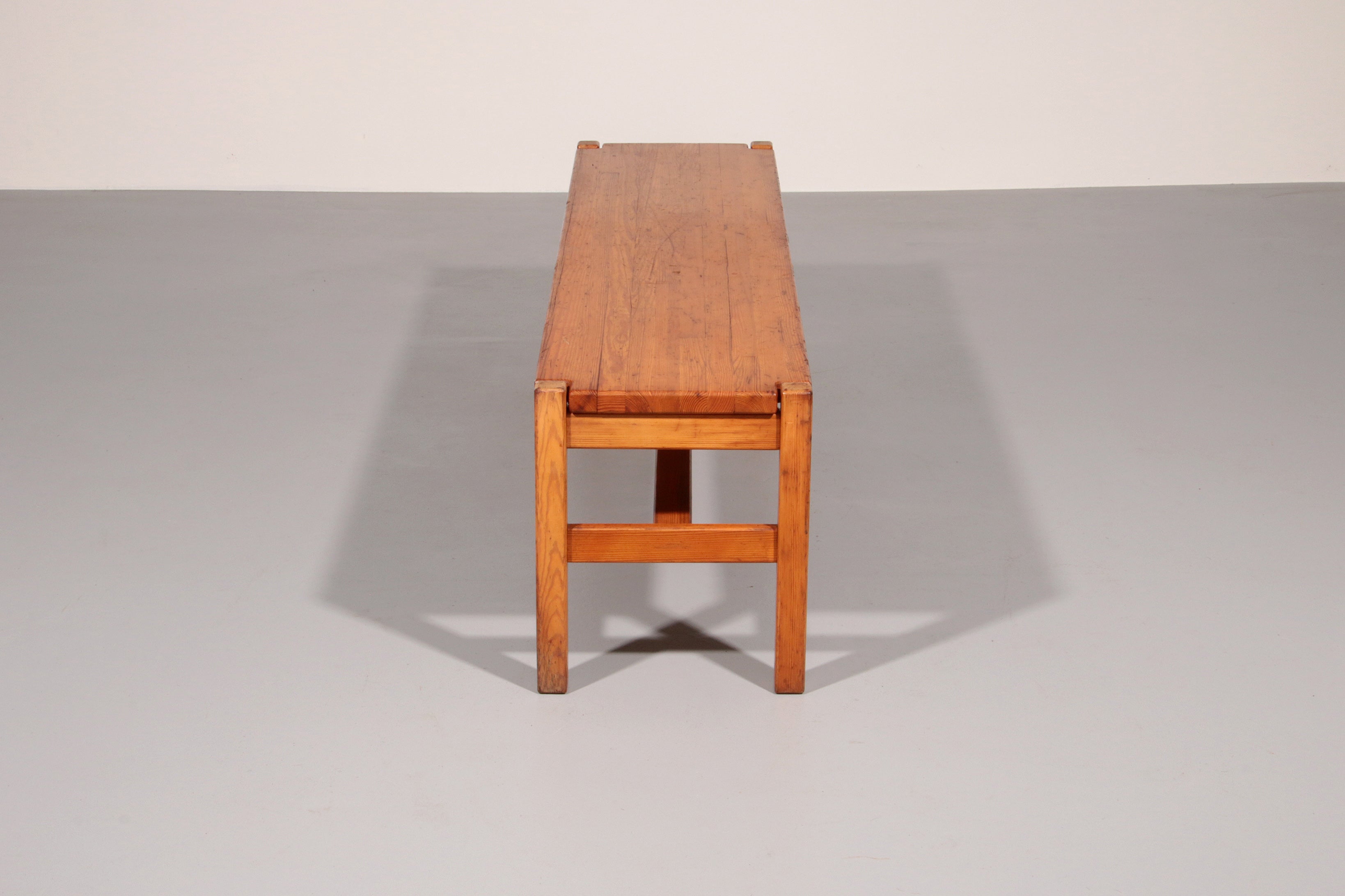 Ilmari Tapiovaara Pine Bench made in Scandinavian,1960