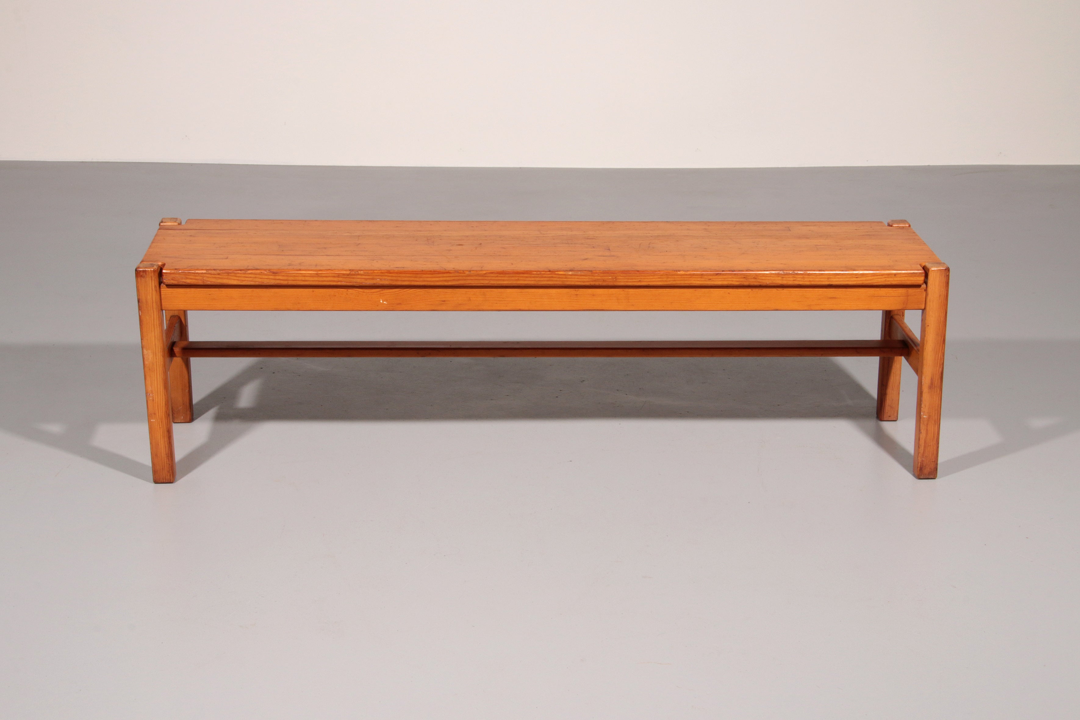 Ilmari Tapiovaara Pine Bench made in Scandinavian,1960