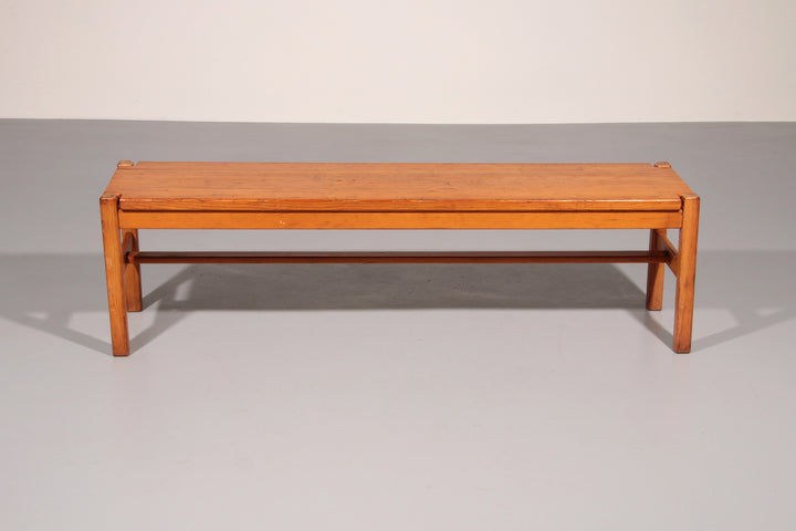 Ilmari Tapiovaara Pine Bench made in Scandinavian,1960