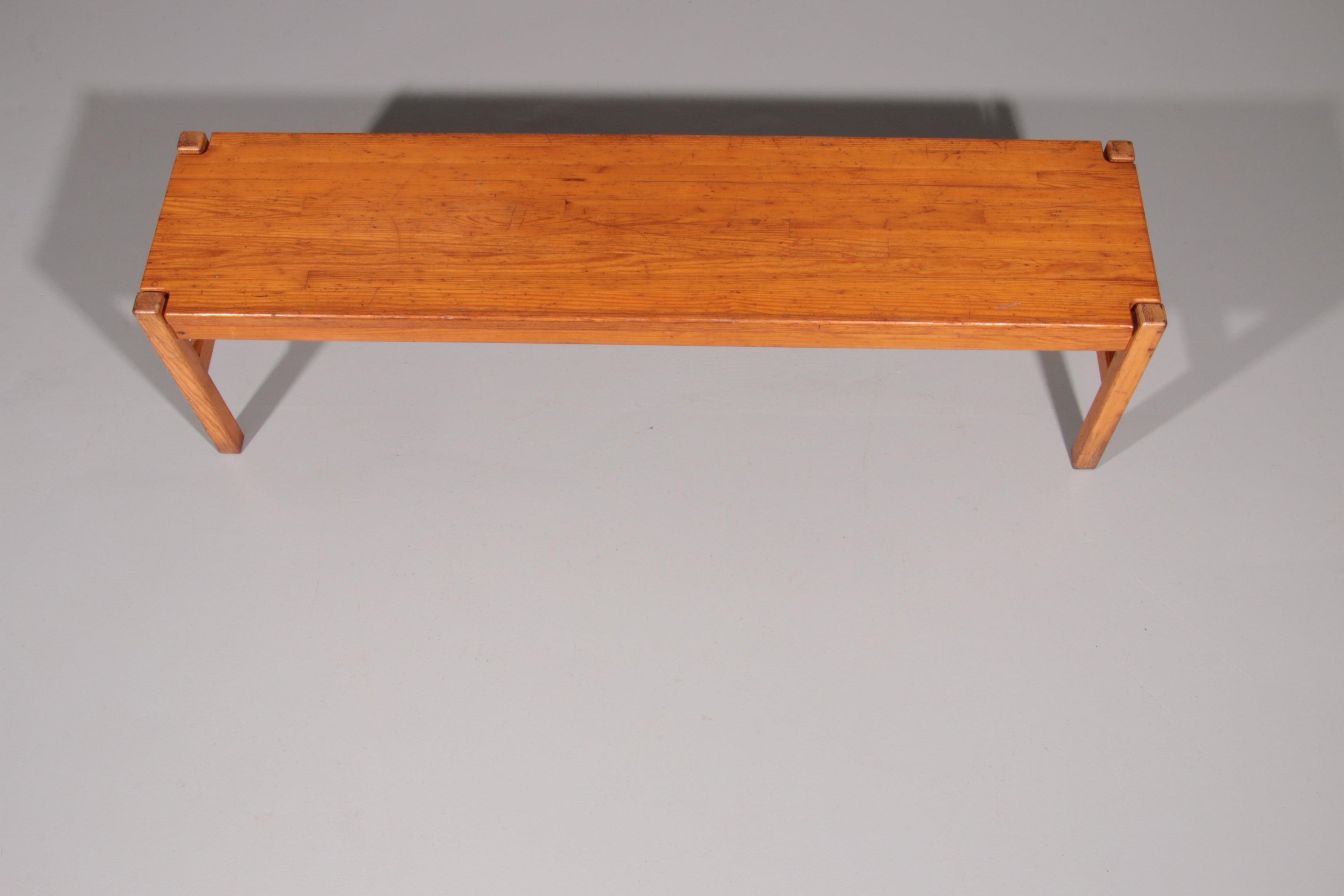 Ilmari Tapiovaara Pine Bench made in Scandinavian,1960