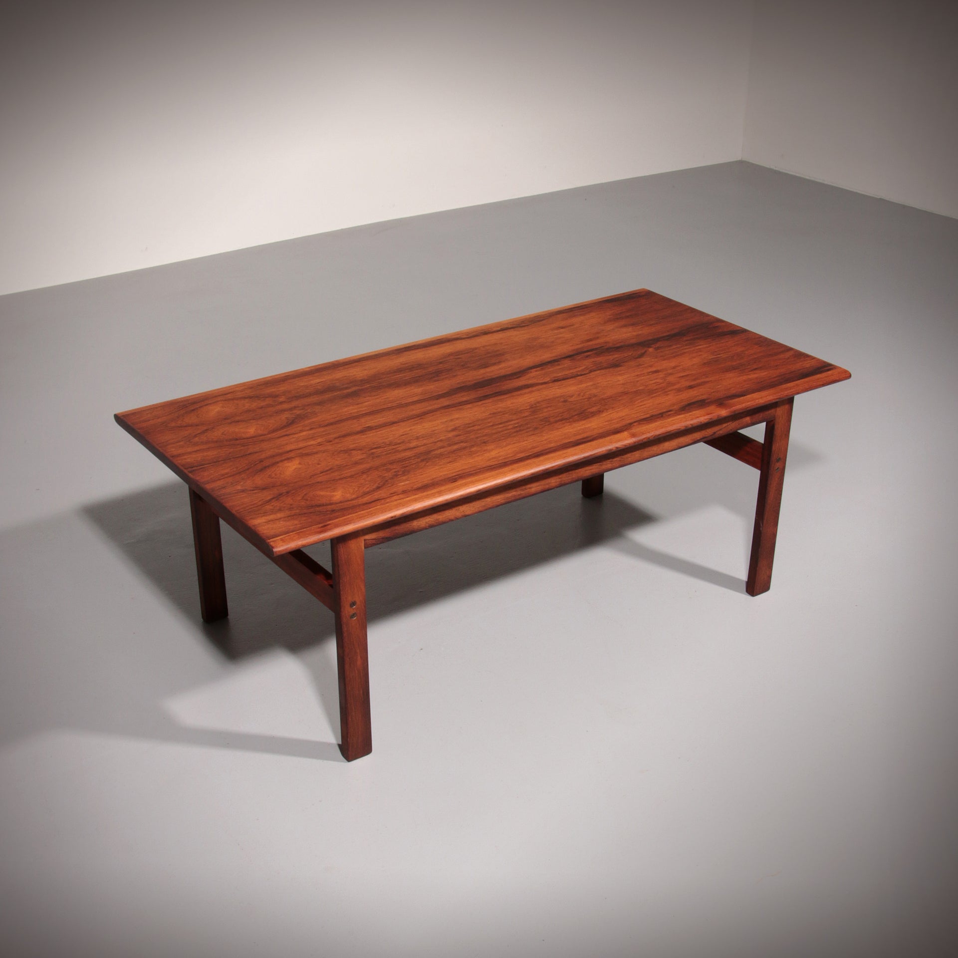 Capella Coffee Table in wood by Illum Wikkelsø for Niels Eilersen, 1960s