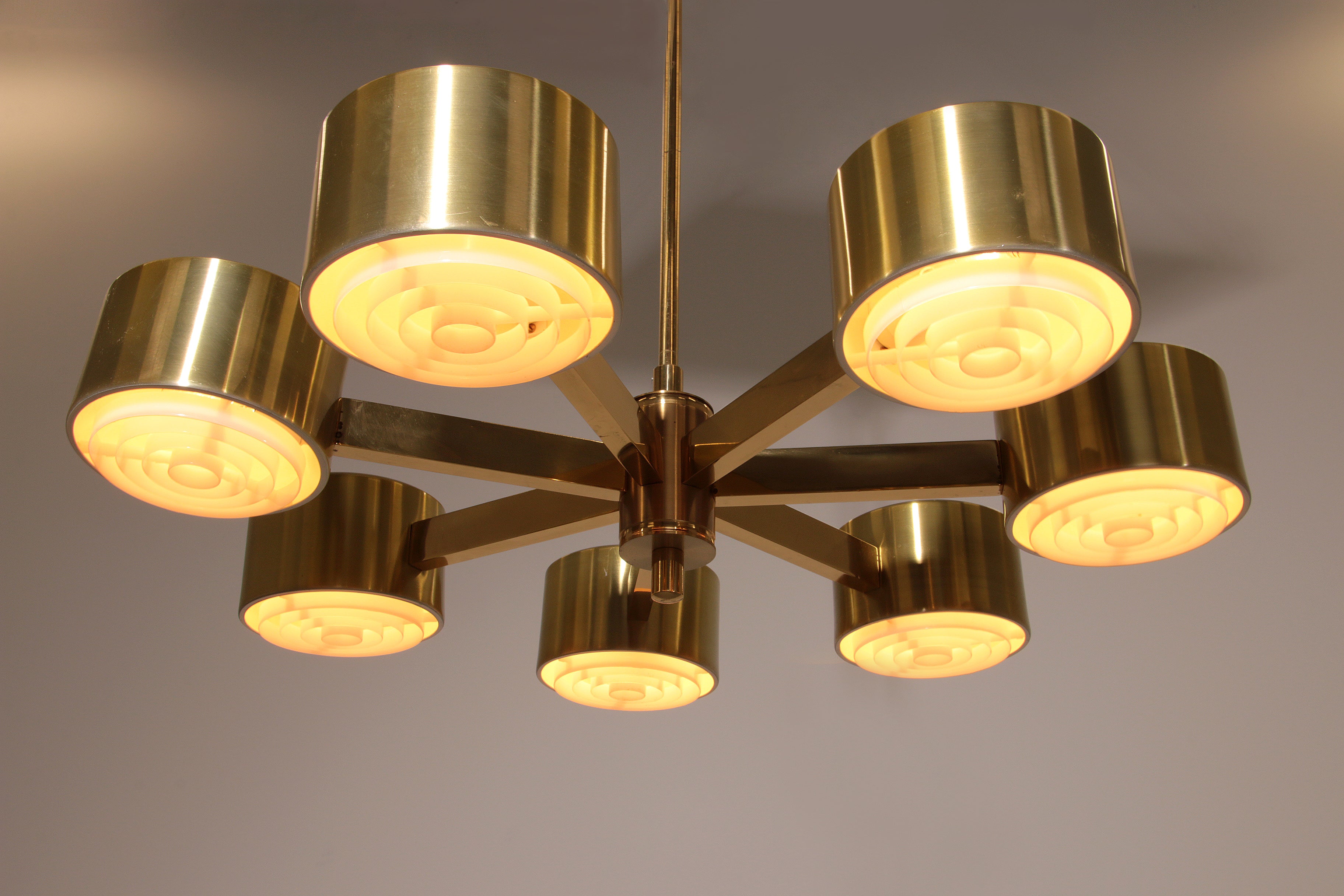  Large 7-Light Pendant Lamp by Ewa Design