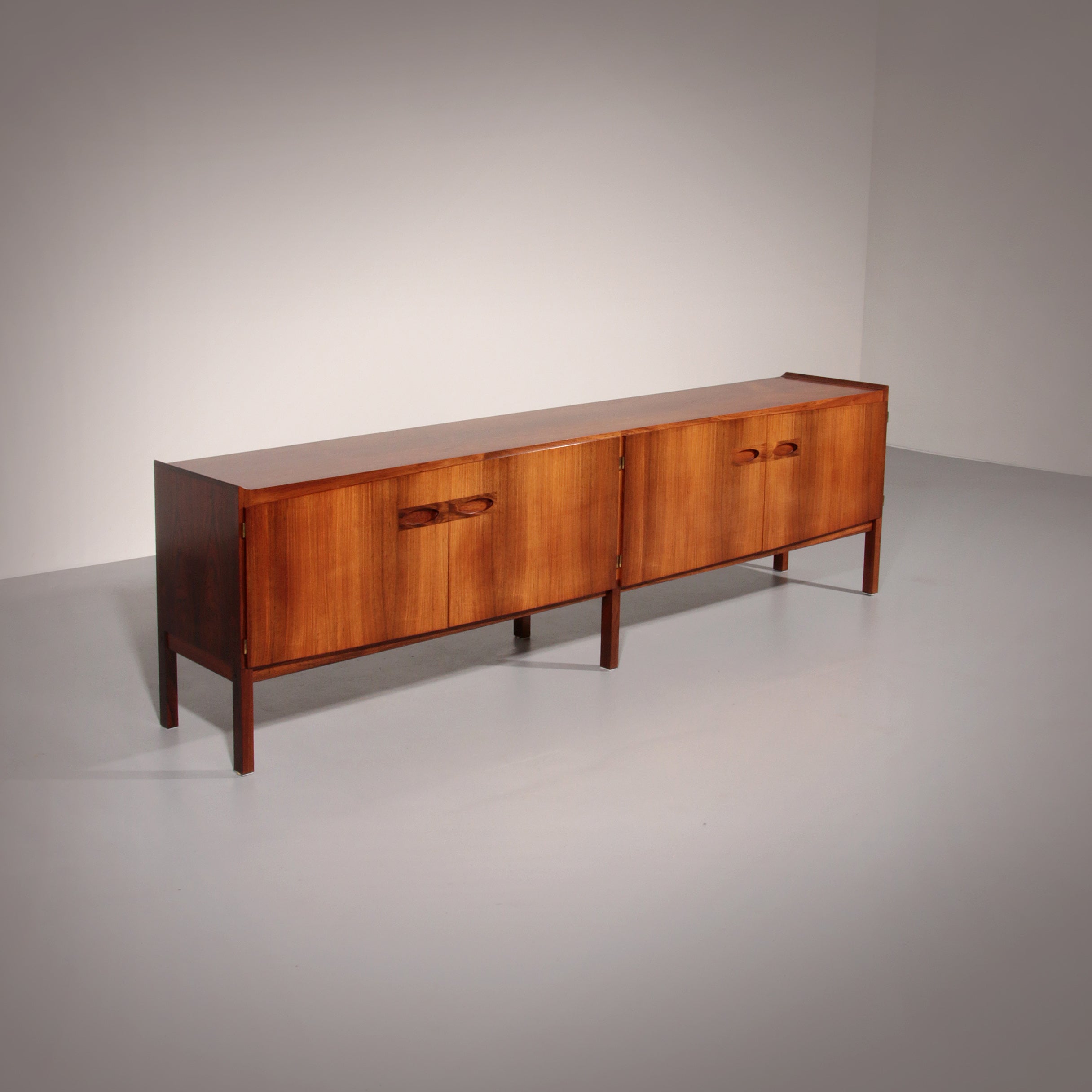 Arne Hovmand Olsen Wooden Sideboard for Mogens Kold, Denmark, circa 1960