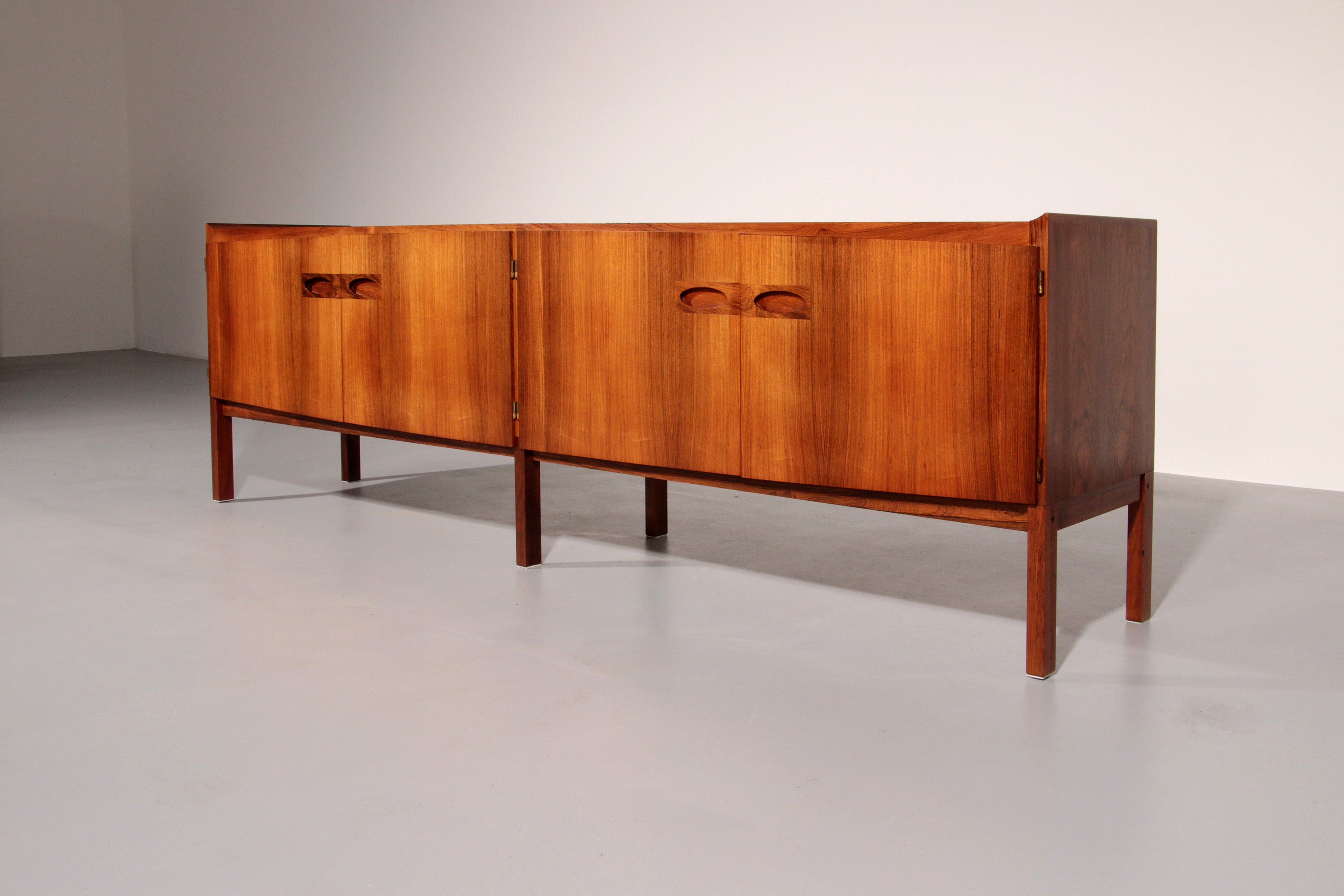 Arne Hovmand Olsen Wooden Sideboard for Mogens Kold, Denmark, circa 1960