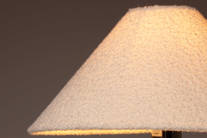 Mid-Century Marble and Steel Table Lamp from Bergboms, 1970s, Sweden,