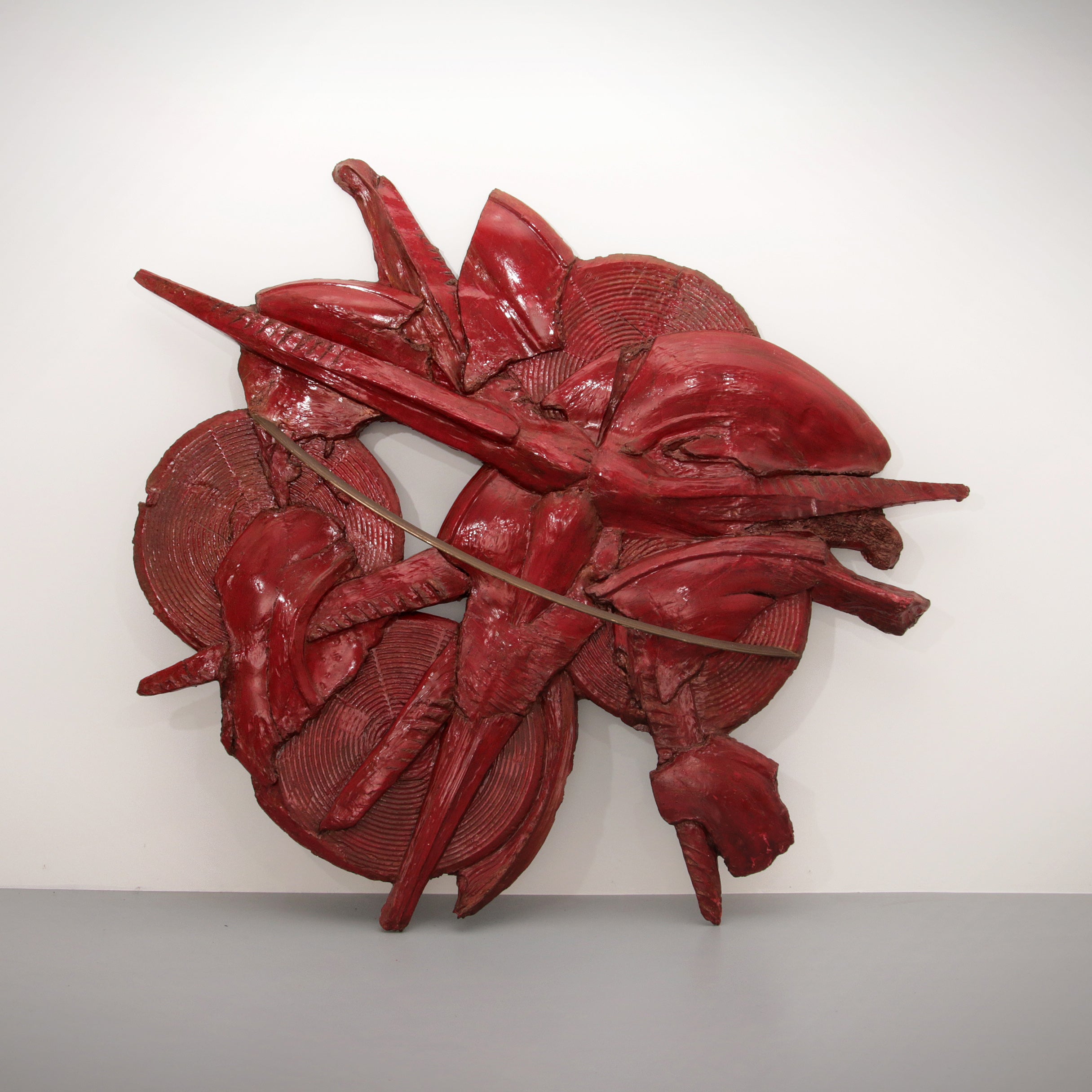Susanne Wibroe -fost glasfiber art work 1980