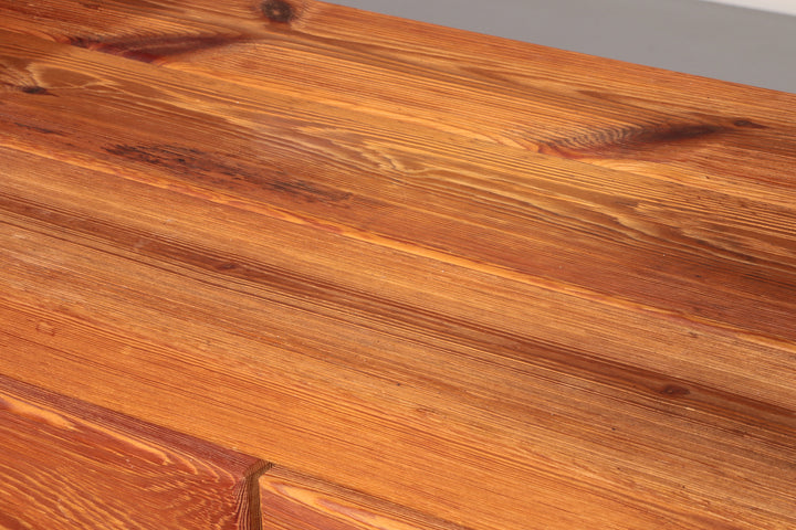 Scandinavian Brutalist Pine cabinet by Hans Frydenda