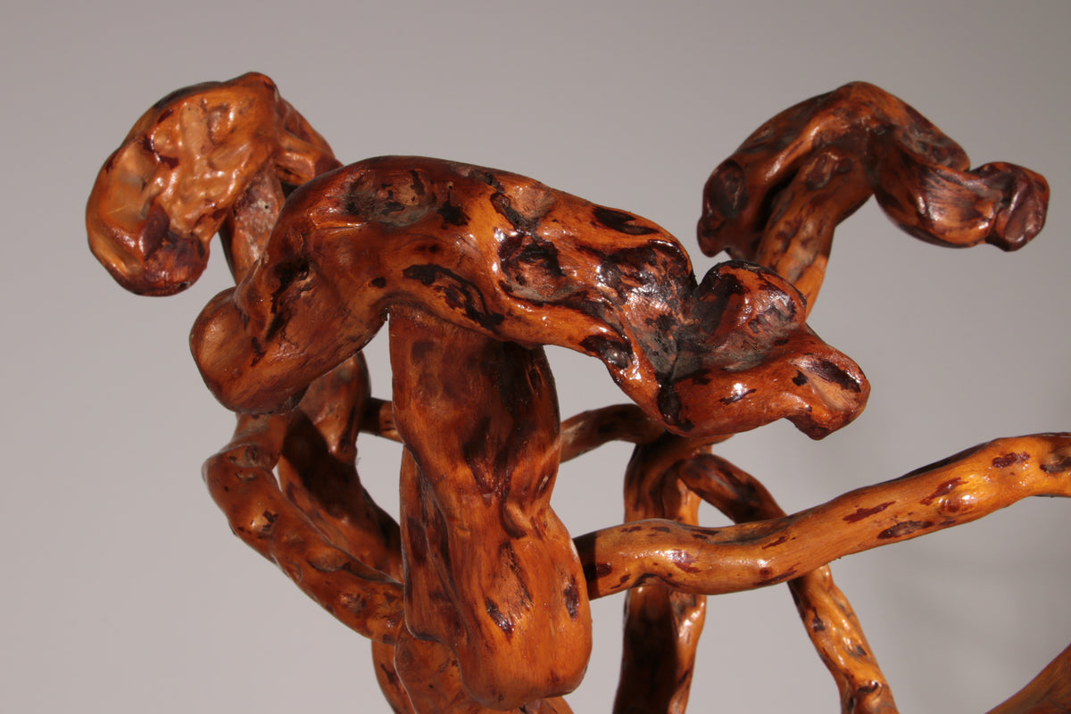 Sculptural Oak Coat Rack – A Functional Work of Nature Italy 60