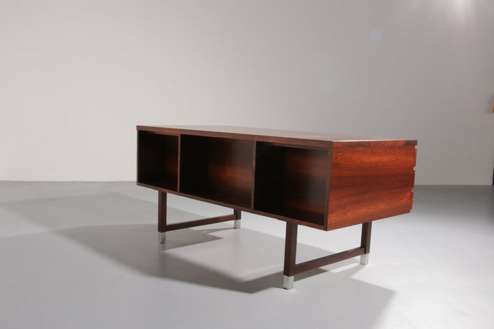 Danish Teak Desk from Eigil Petersens Møbelfabrik, 1970s 