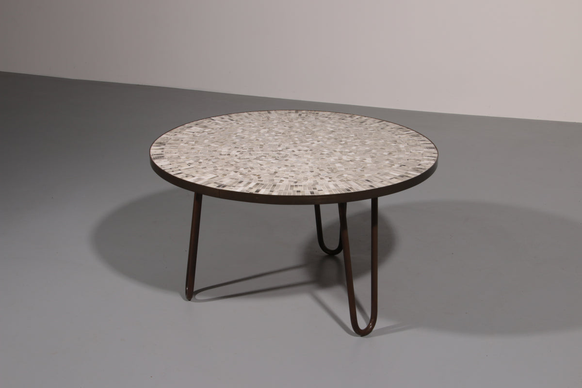 Mosaic Coffee Table by German Sculptor Berthold Müller