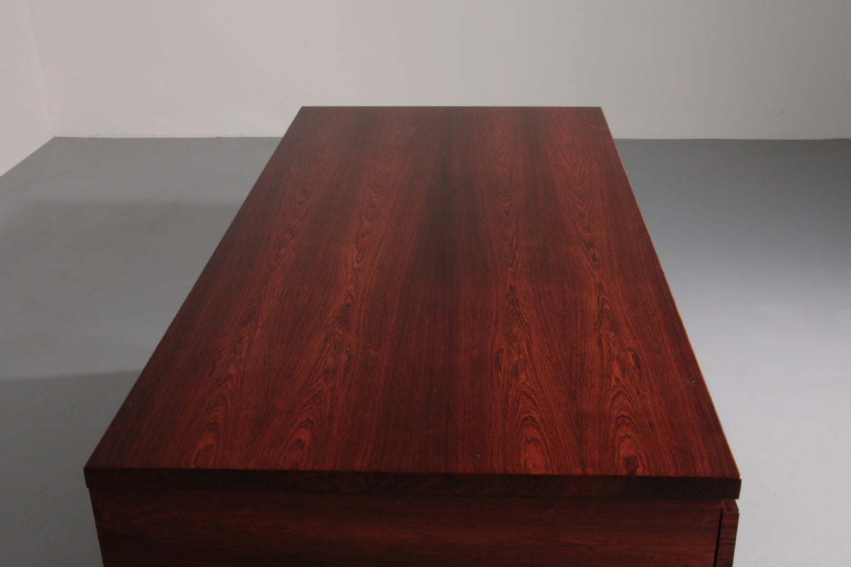 Danish Teak Desk from Eigil Petersens Møbelfabrik, 1970s 
