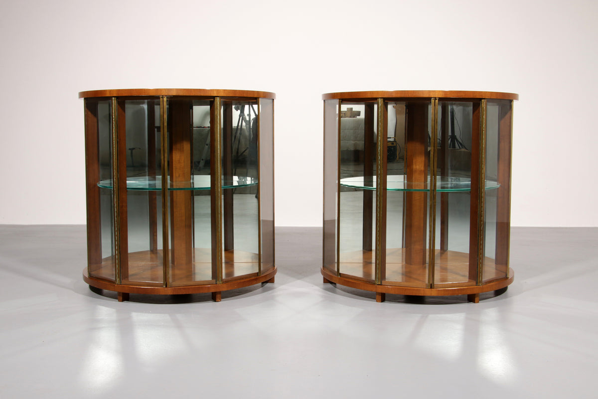Very rare Italian display cabinets by Studio Grau Rome, Italy, 1977 custom made