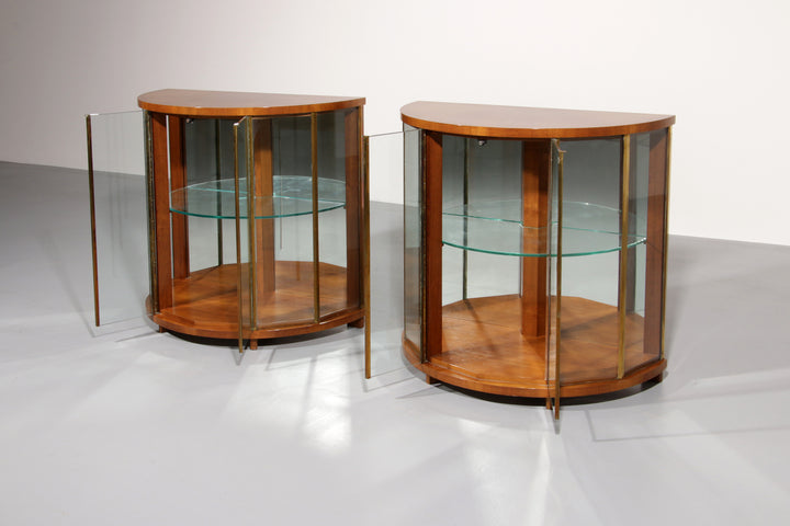 Very rare Italian display cabinets by Studio Grau Rome, Italy, 1977 custom made