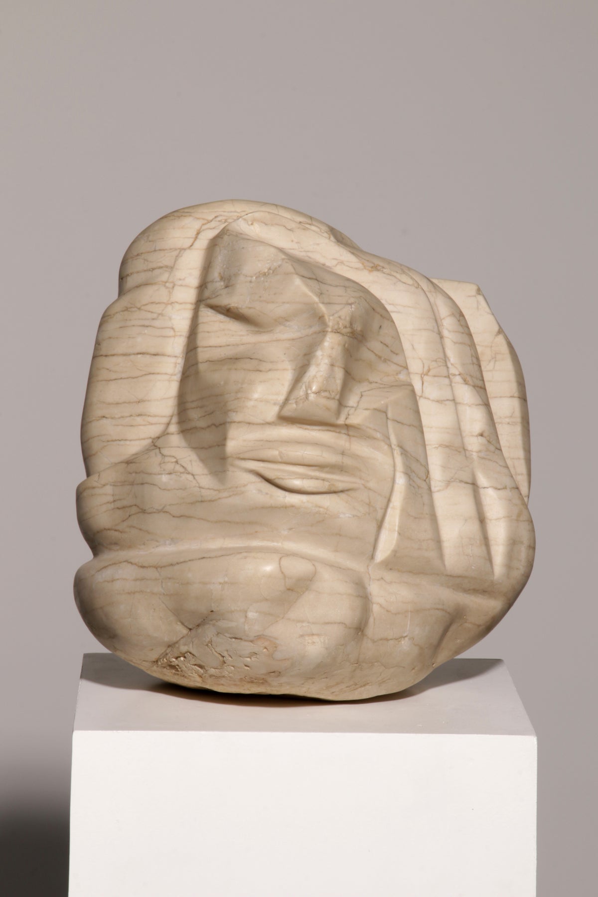 Italian Marble Sculpture – Mid-Century Modern Art, circa 1960