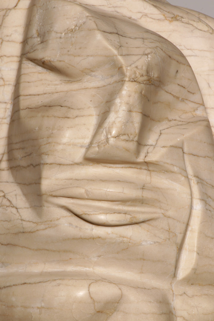 Italian Marble Sculpture – Mid-Century Modern Art, circa 1960